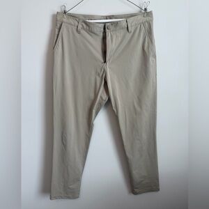 RHONE Men's Commuter Slim Pant - Khaki